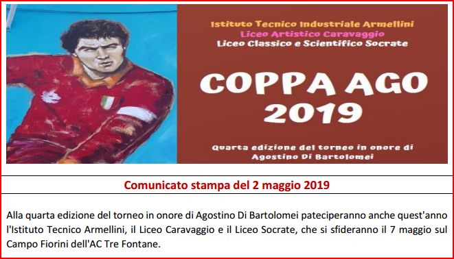 Coppa AGO 2019 comunicato stampa