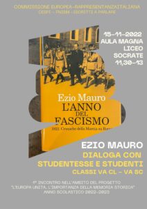 Locandina Ezio Mauro 15-11-2022